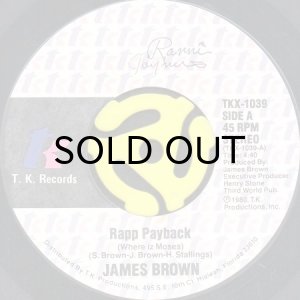 画像1: JAMES BROWN / RAPP PAYBACK (45's) (1)
