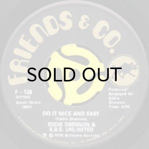 画像1: EDDIE DRENNON & B.B.S. UNLIMITED / DO IT NICE AND EASY b/w LET'S DO IT AGAIN (45's) (1)