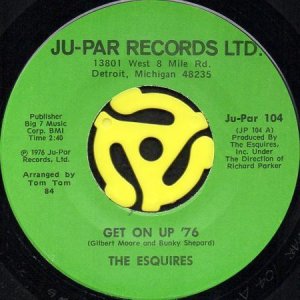 画像1: THE ESQUIRES / GET ON UP '76 (45's) (1)