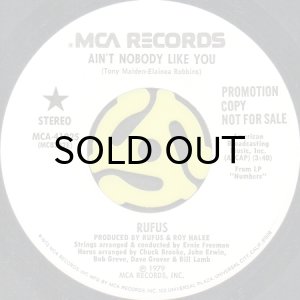 画像2: RUFUS / AIN'T NOBODY LIKE YOU (45's) (2)