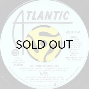 画像2: KLEEER / DE TING CONTINUES (45's) (PROMO) (2)