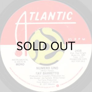 画像1: RAY BARRETTO / NUMERO UNO (45's) (PROMO) (1)