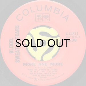 画像2: BLOOD, SWEAT & TEARS / SPINNING WHEEL b/w MORE AND MORE (45's) (2)