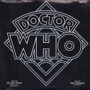 画像1: MANKIND / DR. WHO THEME b/w TIME TRAVELERS (45's) (1)