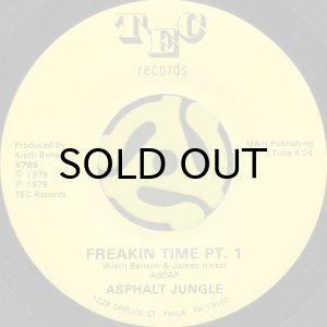 画像1: ASPHALT JUNGLE / FREAKIN' TIME (45's) (1)