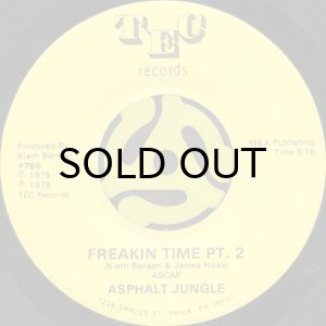 画像2: ASPHALT JUNGLE / FREAKIN' TIME (45's) (2)