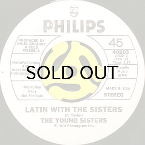 画像2: THE YOUNG SISTERS / LET'S DO THE LATIN HUSTLE (45's) (2)