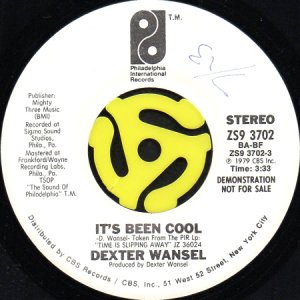 画像2: DEXTER WANSEL / IT'S BEEN COOL (45's) (WHITE PROMO) (2)