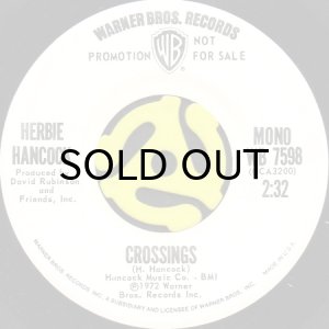 画像1: HERBIE HANCOCK / CROSSINGS (45's) (WHITE PROMO) (1)