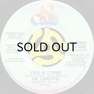 画像2: THE LOVELITES / LOVE SO STRONG (45's) (PROMO) (2)
