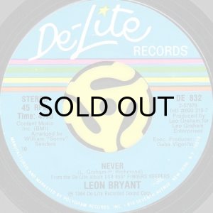 画像2: LEON BRYANT / FINDERS KEEPERS b/w NEVER (45's) (2)