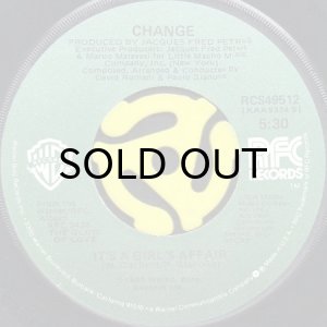 画像1: CHANGE / IT'S A GIRLS AFFAIR (45's) (1)