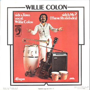 画像2: WILLIE COLON / TOMA b/w MC2 (TEMA DE REALIDADES) (45's) (2)