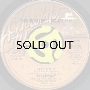 画像2: STARPOINT / KEEP ON IT (45's) (PROMO) (2)