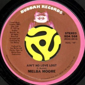 画像1: MELBA MOORE / AIN'T NO LOVE LOST (45's) (1)