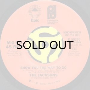 画像2: THE JACKSONS / SHOW YOU THE WAY TO GO (45's) (WHITE PROMO) (2)