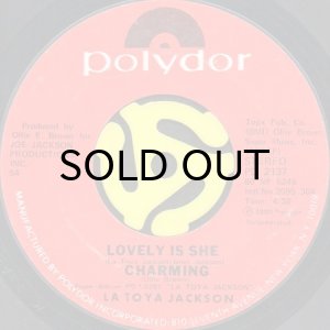 画像2: LA TOYA JACKSON / IF YOU FEEL THE FUNK b/w LOVELY IS SHE (45's) (2)