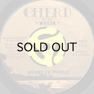 画像2: BROOKLYN PEOPLE / PEACE AND LOVE b/w WRECK (45's) (2)