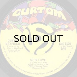 画像2: CURTIS MAYFIELD / HARD TIMES (45's) (2)