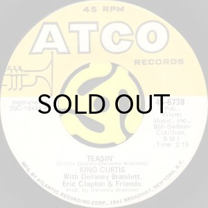 画像2: KING CURTIS & THE KINGPINS / SOULIN' b/w TEASIN' (45's) (2)