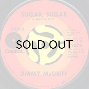 画像1: JIMMY McGRIFF / SUGAR, SUGAR b/w FAT CAKES (45's) (1)