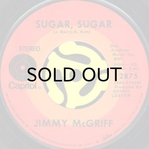 画像1: JIMMY McGRIFF / SUGAR, SUGAR b/w FAT CAKES (45's) (1)