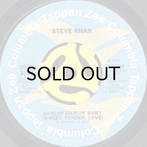 画像1: STEVE KHAN / DARLIN' DARLIN' BABY (SWEET, TENDER, LOVE) (45's) (1)