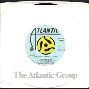 画像3: STEVE ARRINGTON / THE JAMMIN' NATIONAL ANTHEM (45's) (PROMO) (3)