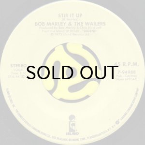 画像1: BOB MARLEY & THE WAILERS / STIR IT UP b/w ONE LOVE / PEOPLE GET READY (45's) (1)