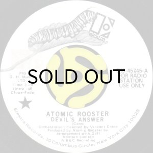 画像2: ATOMIC ROOSTER / THE ROCK (45's) (WHITE PROMO) (2)