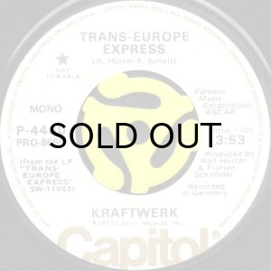 画像1: KRAFTWERK / TRANS-EUROPE EXPRESS (45's) (PROMO) (1)