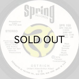 画像1: US / OSTRICH (45's) (WHITE PROMO) (1)