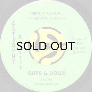 画像2: GUYS & DOLLS / PRETTY, PRETTY, BABY b/w AIN'T IT A SHAME (45's) (2)