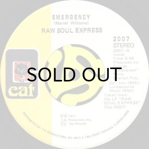 画像2: RAW SOUL EXPRESS / DEDICATE ALL MY LOVE b/w EMERGENCY (45's) (2)