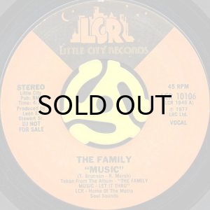 画像2: THE FAMILY / MUSIC (45's) (PROMO) (2)
