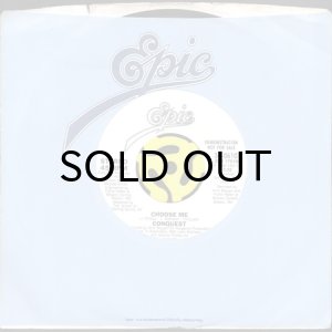 画像3: CONQUEST / CHOOSE ME (45's) (WHITE PROMO) (3)