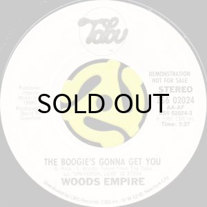 画像1: WOODS EMPIRE / THE BOOGIE'S GONNA GET YOU (45's) (WHITE PROMO) (1)