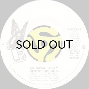 画像2: AQUARIAN DREAM / PLAY IT FOR ME b/w GENTLE THOUGHTS (45's) (2)