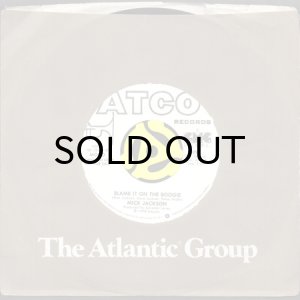 画像3: MICK JACKSON / BLAME IT ON THE BOOGIE (45's) (WHITE PROMO) (3)