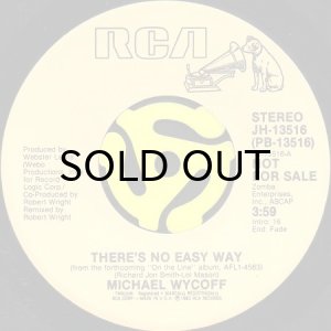 画像2: MICHAEL WYCOFF / THERE'S NO EASY WAY (45's) (PROMO) (2)