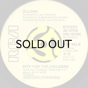画像2: ZULEMA / I LOVE YOU BABY b/w PITY FOR THE CHILDREN (45's) (2)