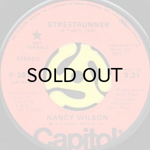 画像2: NANCY WILSON / STREETRUNNER (45's) (PROMO) (2)