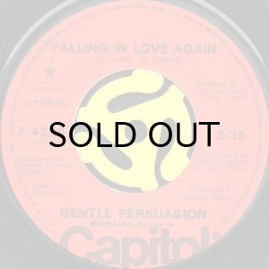 画像2: GENTLE PERSUASION / FALLING IN LOVE AGAIN (45's) (PROMO) (2)
