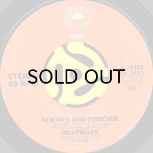 画像1: HEATWAVE / ALWAYS AND FOREVER b/w SUPER SOUL SISTER (45's) (1)