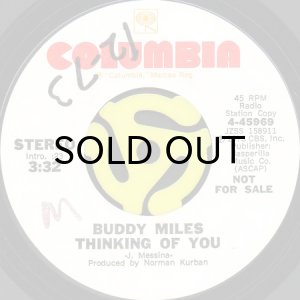 画像2: BUDDY MILES / THINKING OF YOU (45's) (WHITE PROMO) (2)