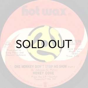 画像1: HONEY CONE / ONE MONKEY DON'T STOP NO SHOW (45's) (1)