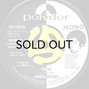 画像2: JAMES BROWN / THINK (45's) (WHITE PROMO) (2)