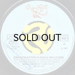 画像3: GRANDMASTER FLASH & MELLE MEL / WHITE LINES (DON'T DON'T DO IT) (45's) (3)