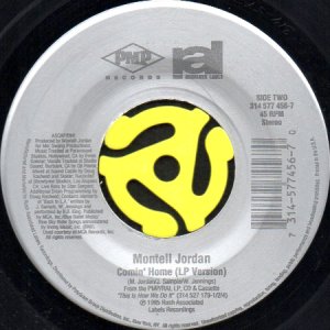 画像1: MONTELL JORDAN / COMIN' HOME (45's) (1)