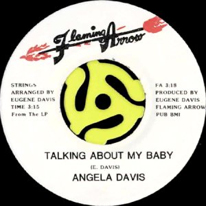 画像2: ANGELA DAVIS & REUBIN FISHER  / TIME DON'T WAIT ON NO ONE (45's) (2)